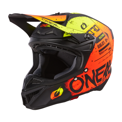Κράνος μηχανής O'NEAL 5SERIES SCARZ BLACK/RED/YELLOW V.24